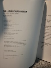 THE GUITAR PICKUP HANDBOOK THE START OF YOUR SOUND By Dave Hunter Book w CD
