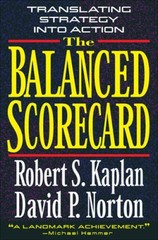 The Balanced Scorecard: Translating Strategy into Action – Hardcover – GOOD