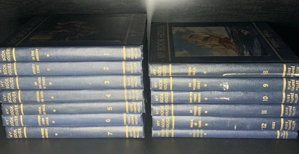 Vintage My Book House Complete Set Volumes 1-12 + In Your Hands Parent Guide 🔥