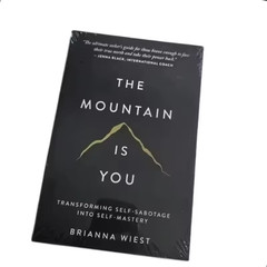 The Mountain is you by Brianna Wiest Paperback Book, Free Shipping US.