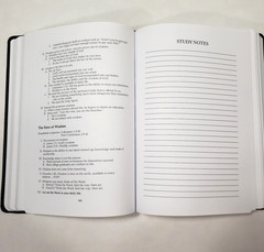 Kenneth Copeland Personal Notes New Testament KJV Study Bible Center Column