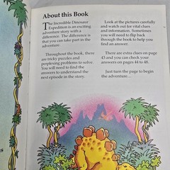The Incredible Dinosaur Expedition Karen Dolby Usborne Puzzle Kids Book Vintatge