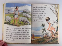 Now You Can Read Bible Stories David and Goliath Elaine Ife 1983 Hardcover