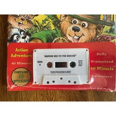 NWT Ranger Rex To The Rescue Cassette Coloring Book Sealed Stickers 2000