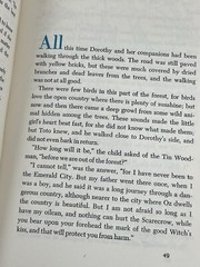 VTG 1950s The Wizard of Oz Junior Deluxe Edition w/RARE DUST JACKET L Frank Baum