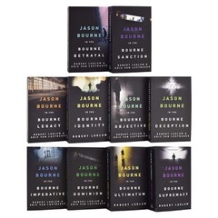 Jason Bourne 10 Book Set By Robert Ludlum & Eric Van Lustbader – Fiction – PB
