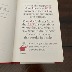 Jeffrey Gitomer’s Little Red Books of Selling & Of Sales Answers Lot Of 2 VG