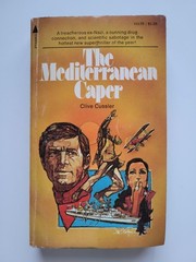 1973 THE MEDITERRANEAN CAPER CLIVE CUSSLER 1ST /1ST EDITION PAPERBACK DIRK PITT
