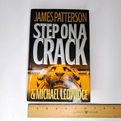 Step On A Crack Book, James Patterson 2007 Mystery Thriller Hardcover 383 Pages