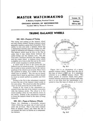 Chicago School of Watchmaking – Complete Course – Paperback (720 Pages) Sweazey