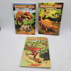 DINOSAUR COVE Lot of Chapter Books by Rex Stone – BK067