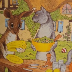 RARE The Country Life of J.B. Rabbit Doris Susan Smith Hardcover 1983 Children