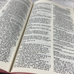 Vintage The Bible Revised Standard Version 1973 ABS Concordance Hardcover Maps