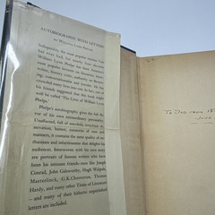 William Lyon Phelps Autobiography with Letters Second Print 1939 Oxford Press HC