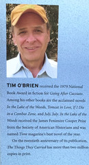 THE THINGS THEY CARRIED – A Vietnam War Novel by TIM O’BRIEN (Hardcover)