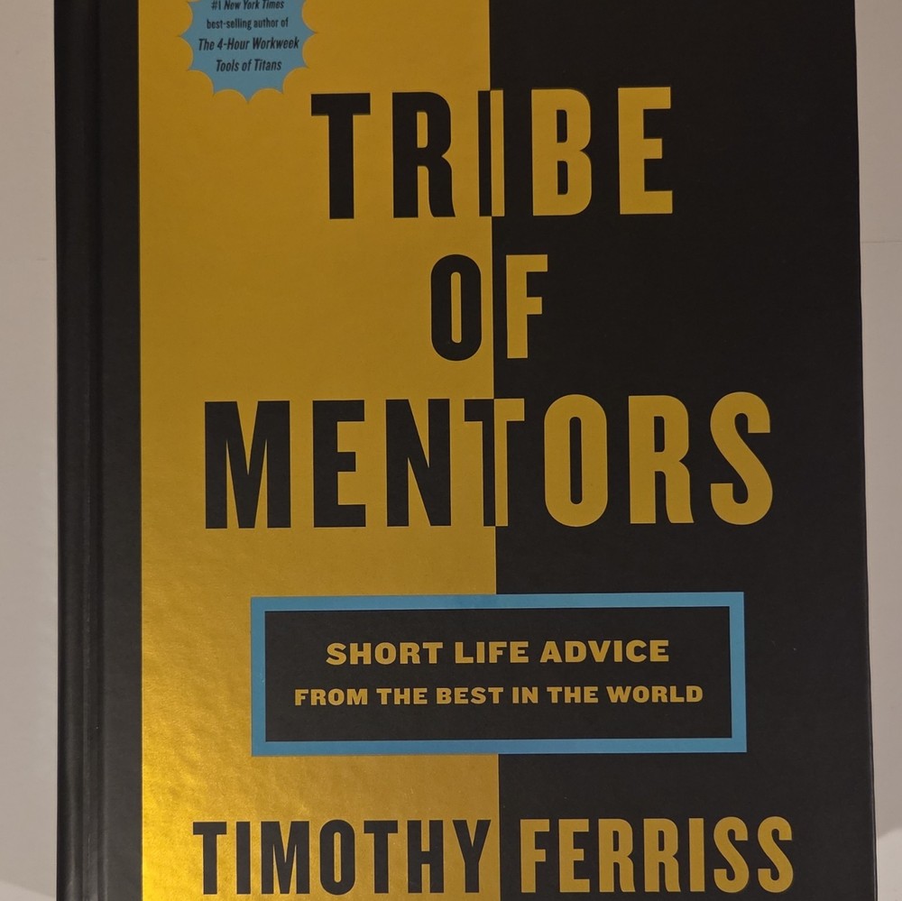 Tribe of Mentors by Timothy Ferriss (2017, Hardcover) Self-Help Business