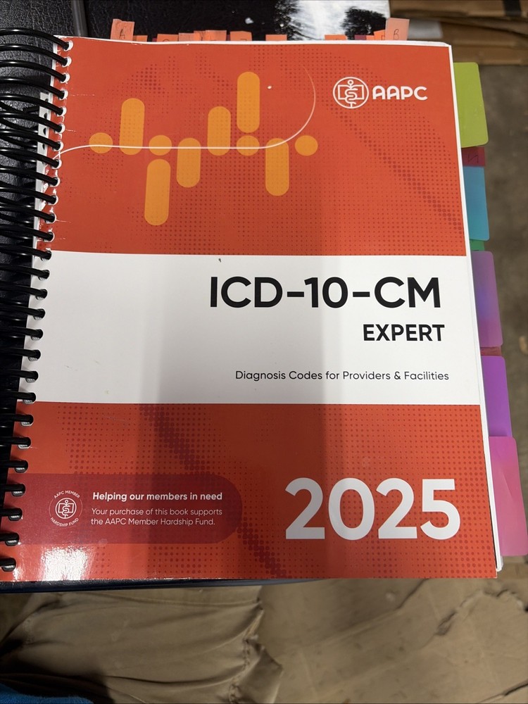 ICD-10-CM Complete Code Set 2025 – Spiral-bound, by AAPC