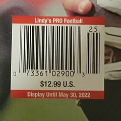 Legends -Tom Brady Issue-Lindy’s Sports Collector Edition Pro Football Spring 22