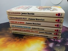 6 James Herriot books Pan 1970s First editions – PB – Rare Near Mint Condition