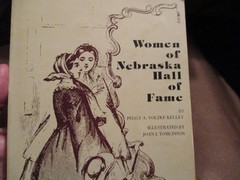 book Women of Nebraska Hall of Fame by Peggy Kelley 1976 Nebr History 112 pages