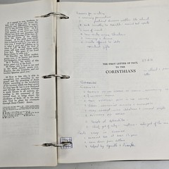 The New Covenant New Testament RSV Wide Margin 3 Ring Binder 1962 Looseleaf