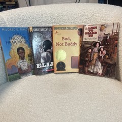 Lot Of 35 Middle Grade Novels Homeschool Newberry Books Set Reading