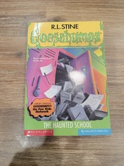 Goosebumps The Haunted School R.L. Stine 1997 First Scholastic Printing Horror
