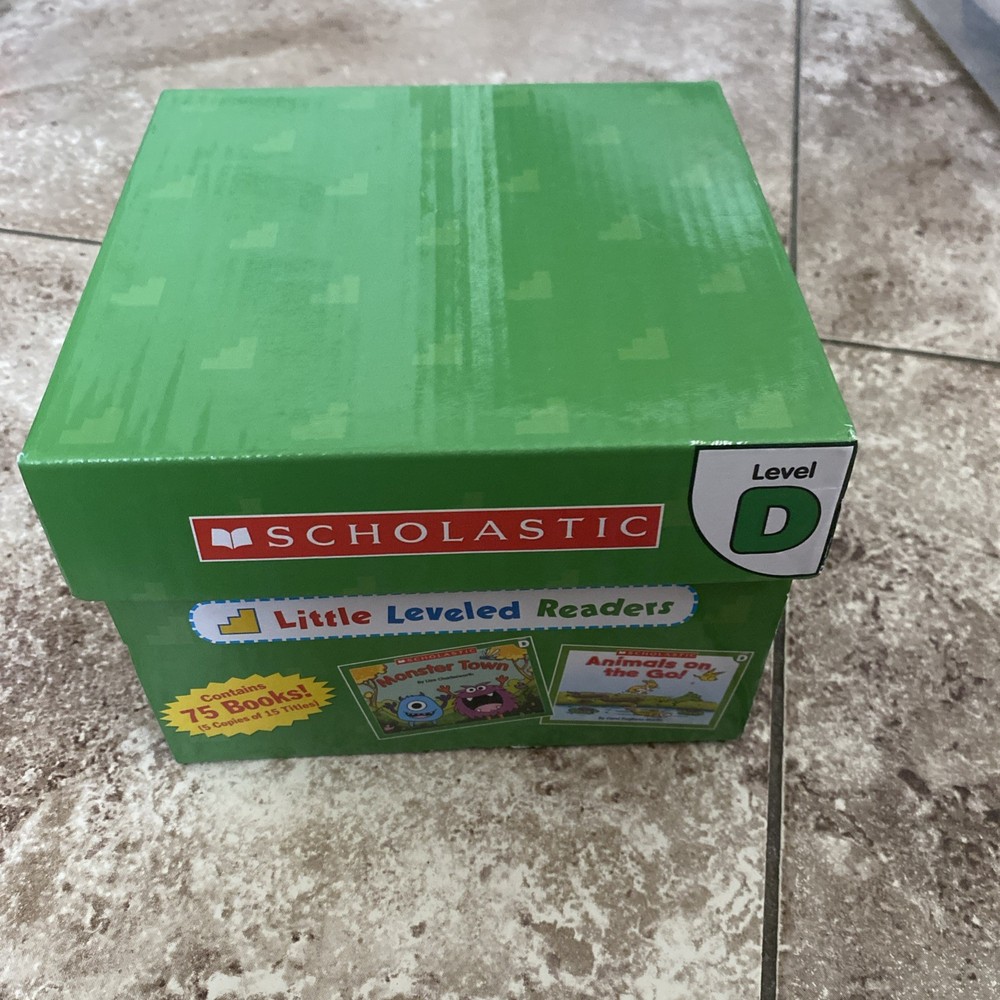 Scholastic Little Leveled Readers Level D Homeschooling Boxed Set Classroom