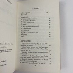 Loss Of The Bismarck Vice Admiral B.B. Schofield Naval Institute Press HCDJ 1972
