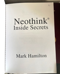 NEOTHINK. Volumes 1 & 2 & 3. MARK HAMILTON. Dr. Frank Wallace. neo-tech