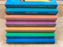 The Chronicles of Narnia – 7 Volume HB Set – C.S. Lewis – Book Club Editions