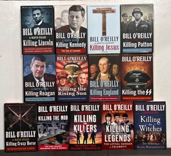 13 Book Lot Complete KILLING Series BILL O’REILLY #1-13 HC DJ Set First Edition