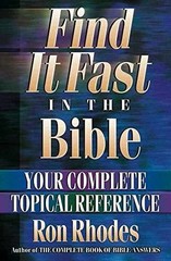 Find It Fast in the Bible: Your Complete – Paperback, by Rhodes Ron – Very Good