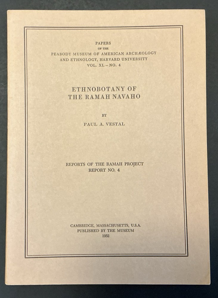 Ethnobotany of the Ramah Navaho