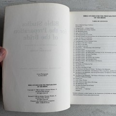 Bible Studies for the Preparation of the Bride: A Study of the Song of Solomon
