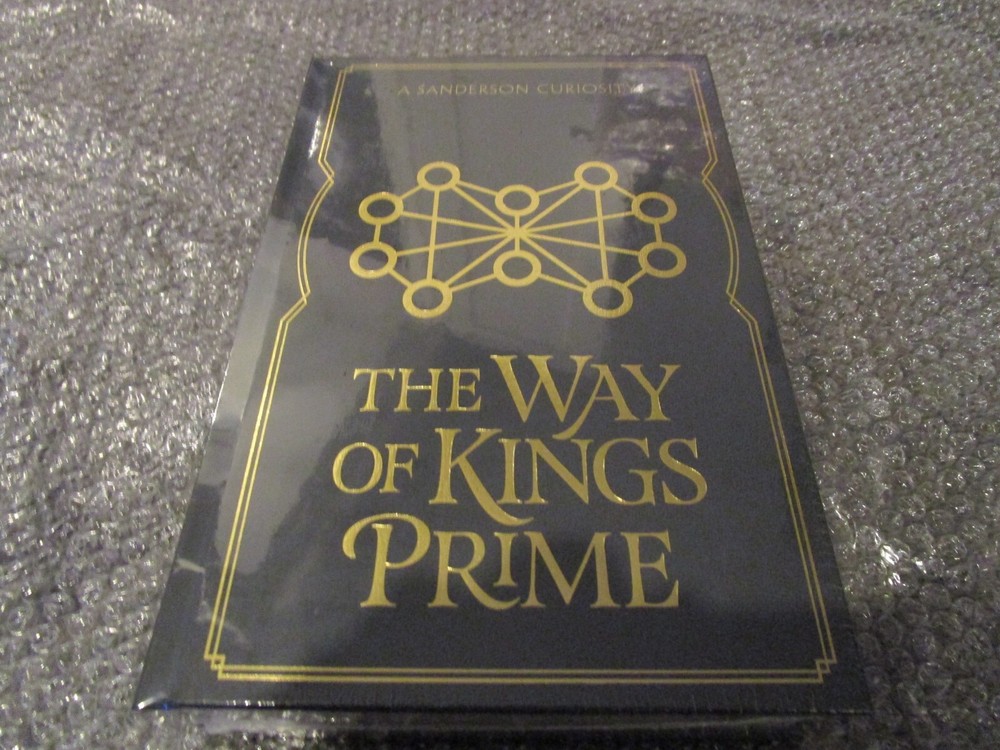 NEW Sealed BRANDON SANDERSON The Way of Kings PRIME HC Dragonsteel KS Hardcover