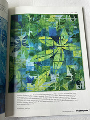 Art Quilting Studio Autumn Sep Oct Nov 2022 Sewing Crafts Fibers Irene Roderick