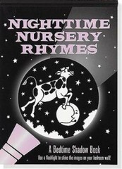 Nighttime Nursery Rhymes (A Bedtime Shadow Book) – Spiral-bound – GOOD