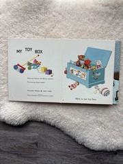 Rare Eloise Wilkin Illustrated My Toy Box, A Golden Panorama Book, Vintage 1960s