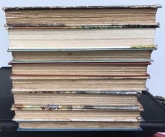 Romance Hardcovers. Lot of 8 Books. Vintage, Fiction. 1940’s, 1950’s 1980’s. B