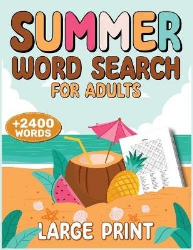 Laura Bidden Summer Word Search for Adults (Paperback)