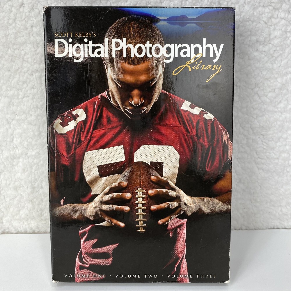 The Digital Photography Library Vols. 1-3 Book Set by Scott Kelby