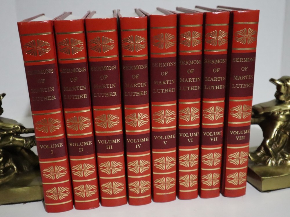 Sermons of Martin Luther (8 Volume Set Lot Complete) HC – Baker Book