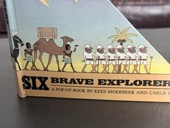 SIX BRAVE EXPLORERS: A POP-UP BOOK By Kees Moerbeek & Carla Kees – Hardcover