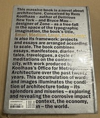 S, M, L, XL, Hardcover by Rem Koolhaas & Bruce Mau SEALED NEW