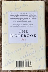 THE NOTEBOOK by Nicholas Sparks (1996, Hardcover) First Edition ~ First Printing