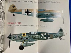 Model Art No.290, Messerschmitt Bf 109 G/K Augsburg Eagle Details Photo Book.