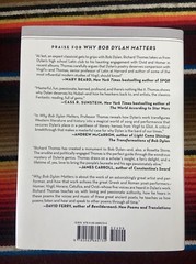 Why Bob Dylan Matters HC Richard F Thomas Hardcover Dey St