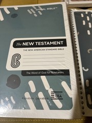Spiral Bible The Word of God for Notetakers NASB Sold Separate. New Sealed Fre🎁