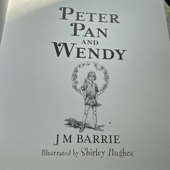 Peter Pan and Wendy by JM Barrie, hardcover